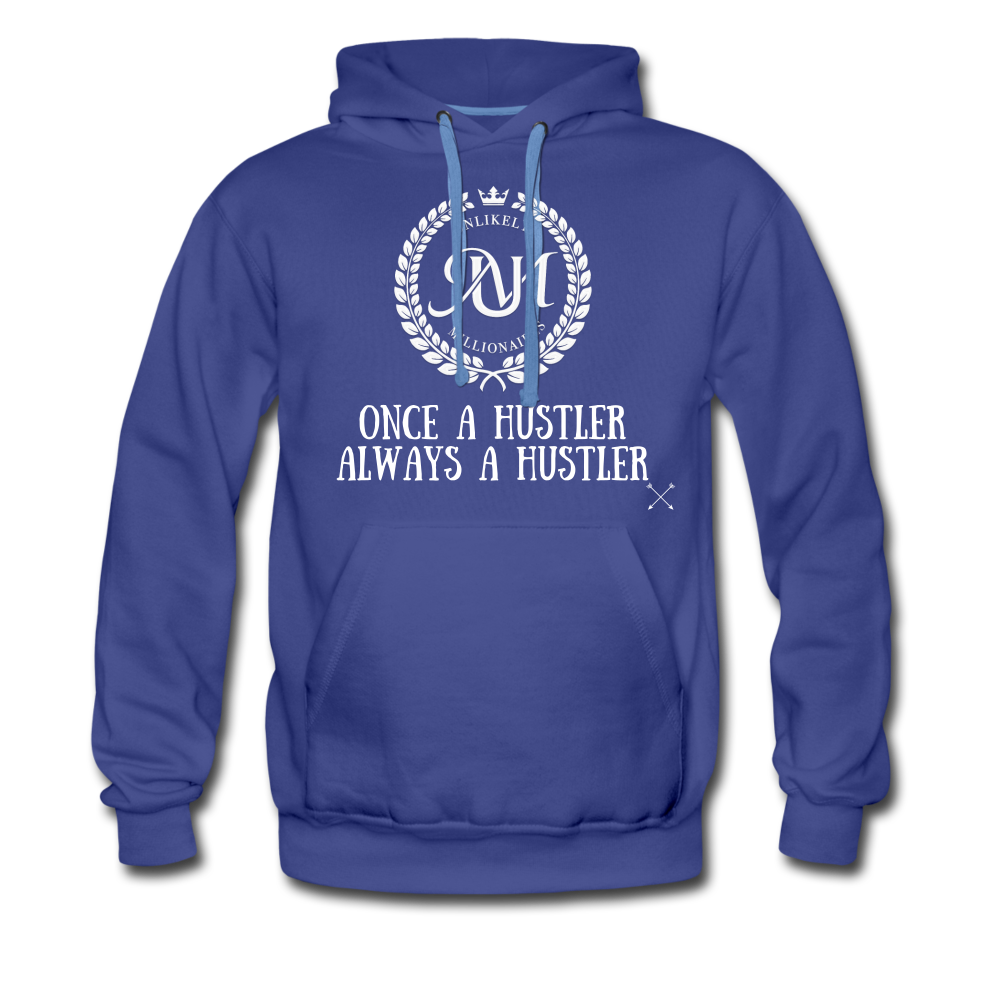 Once Upon a Hustle Hoodie - royalblue