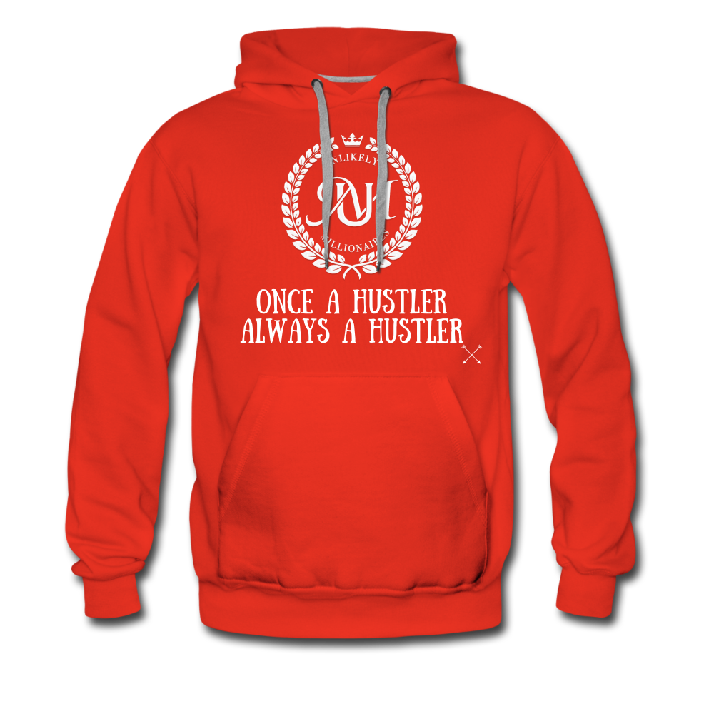 Once Upon a Hustle Hoodie - red